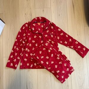Joe Fresh Women’s Gingerbread Fleece Pajama Set (Size XL)